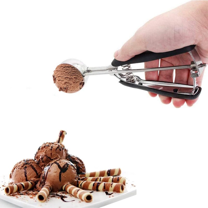 Cookie Scoop Set, 3Pcs Ice Cream Scoop, Cookie Scoops for