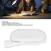 Mini Clip On Lamp USB Rechargeable 3 Lighting Modes Reading