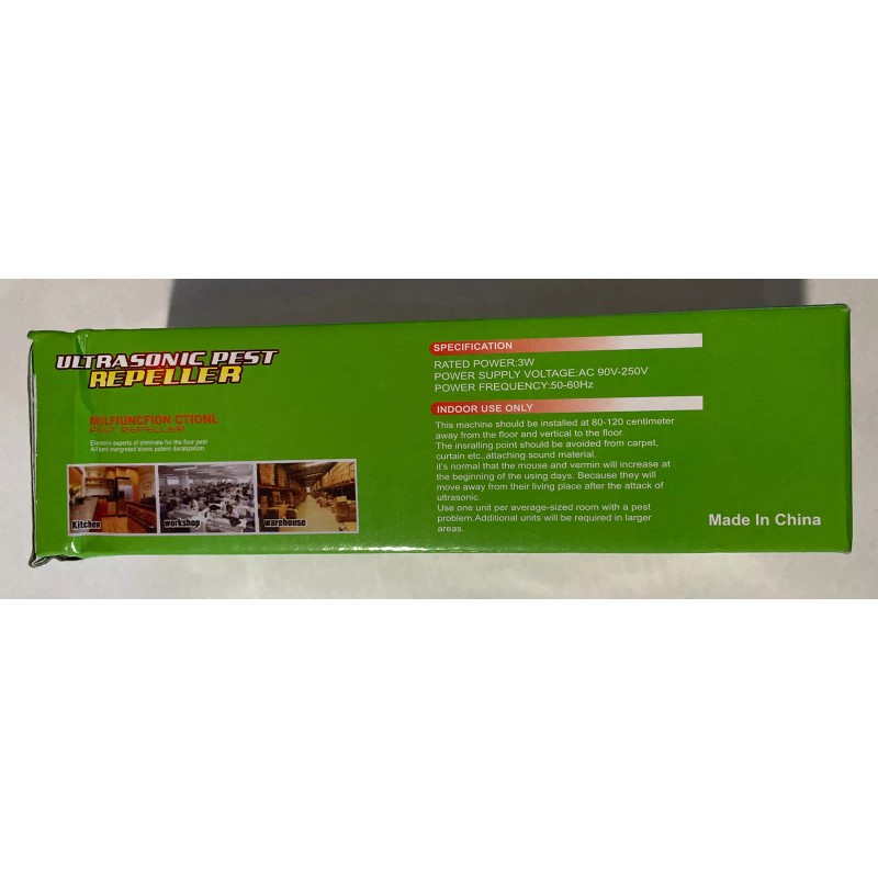 RoHS Ultrasonic Plug In Pest Repeller 6 pack - New