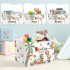 Clastyle Reading Corner School Classroom Book Basket with Handle 36L