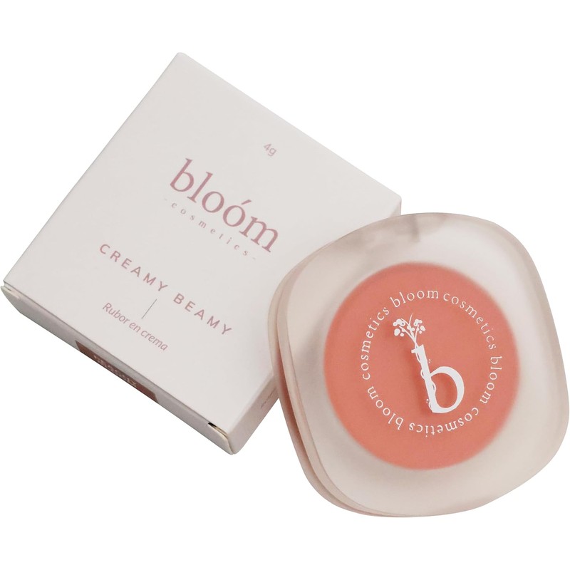 Bloóm Cosmetics, Creamy Beamy, Rubor en Crema Multisusos Para Mejillas