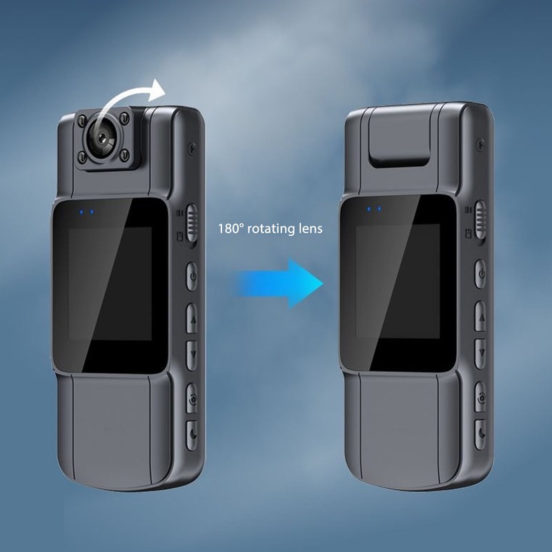 Body Worn Camera 4 Infrared Lights Portable Wearable Pocket Video