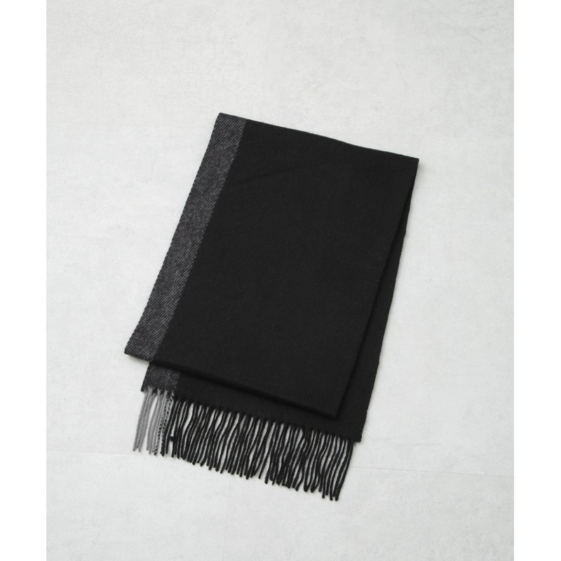 Nano Universe 668-4241201 Men's Soft Cashmere Blend Scarf, 050 brown