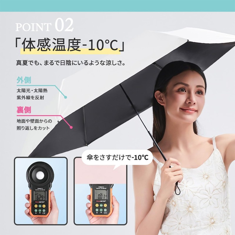 Parasol, Ultra Lightweight, Only 4.5 oz (126 g), 100% UV