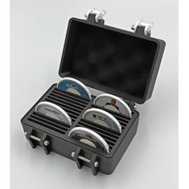 Rugged Protective Carrying Case for PSP 1000, 2000, and 3000 UMD Disks - Holds 26 Games