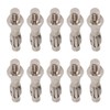 50Pcs Banana Plugs Hex Thread High Accuracy Good Transmission Performance
