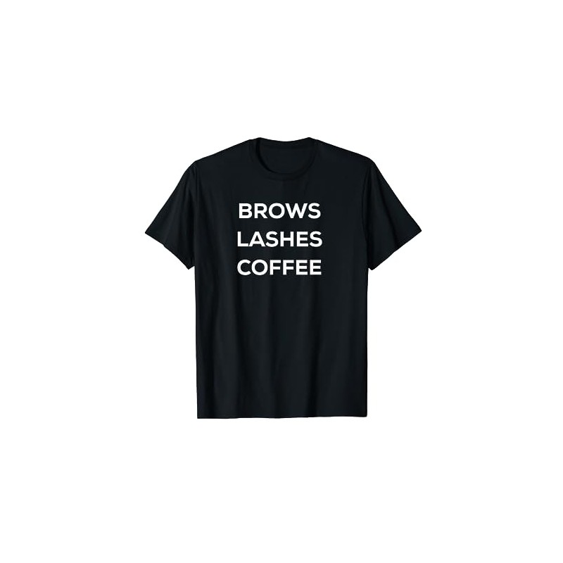 Aesthetician Microblading, eyelash extensions, coffee T-Shirt