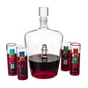 Nutcracker Decanter & Glasses, Set of 5 - Glassware Nutcrackers