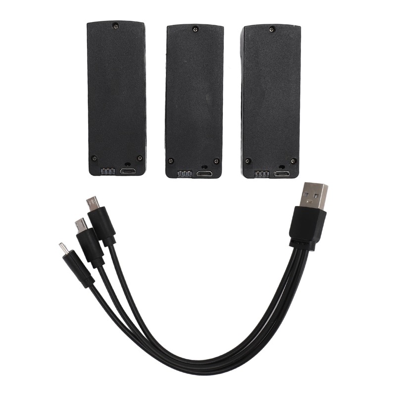 3Pcs Lithium Battery for RC Quadcopter 1800mAh 3.7V Small Light