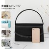 NINETAIL AN Women's Black Formal Bag, Sub Bag, For Funerals,