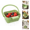 Foldable Hanging Sink Drain Basket Collapsible Kitchen Faucet Food Strainer