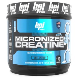Creatina Micronizada Suplemento BPI Sports Contiene 600 gramos 1,32 Libras