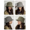 WANYING Women's Men's Gorpcore Bucket Hat Fishing Hat Reversible Bucket