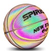 In The Dark Reflective Basketball - Rainbow Size 7 (29.5)