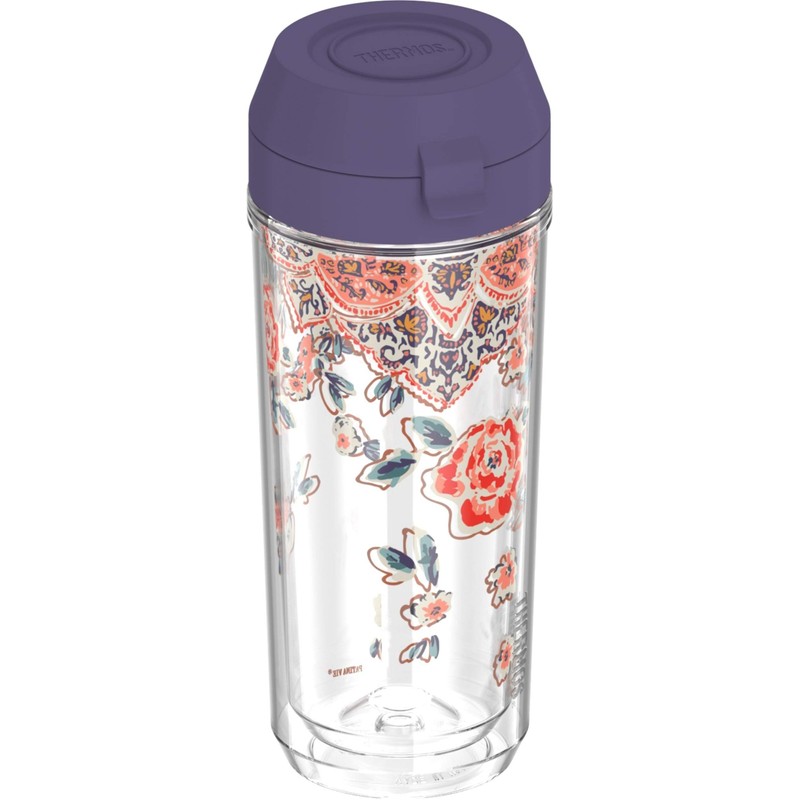 Thermos Patina Vie - Botella de pared, Posy Shimmer, 18