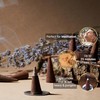 Fumino® Black Noir Fresh Incense Cones 20 per Box Masala