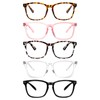 VIDEBLA 5 Pack Blue Light Blocking Reading Glasses,Spring Hinge Computer