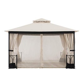 Sunjoy Netting for 11x13 Belcourt Gazebo, Beige