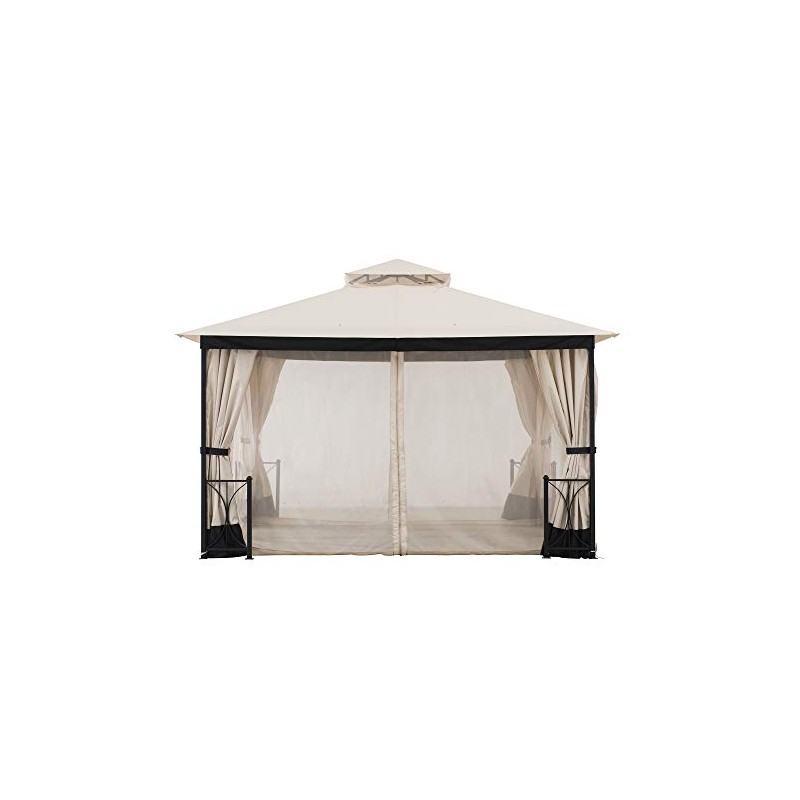Sunjoy Netting for 11x13 Belcourt Gazebo, Beige