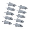 10Pcs Cabinet Door Buffer Heavy‑Duty Adjustable Damping Bumper Reinforced Silencer