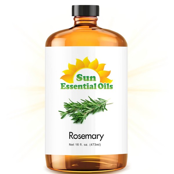 Sun Essential Oils - Rosemary Essential Oil - 16 Fluid Ounces (Pack of 1)
