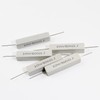 Qjaiune 10Pcs Cement Resistor 10W 500 Ohm Resistor, Ceramic Resistor