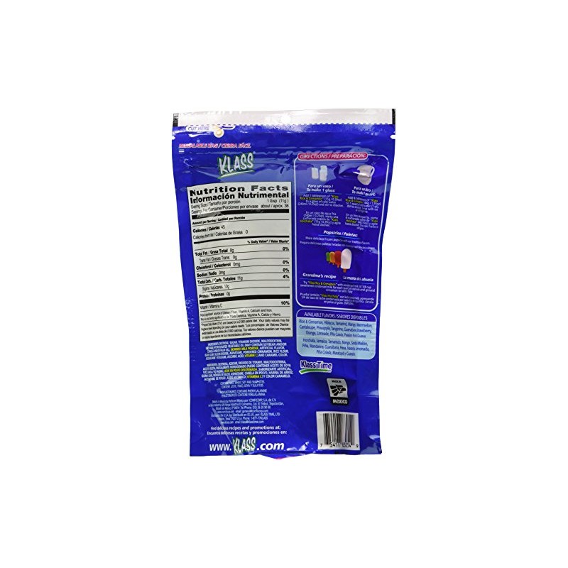 Klass Horchata, Rice and Cinnamon Drink Mix, 14.1 Oz, (Pack