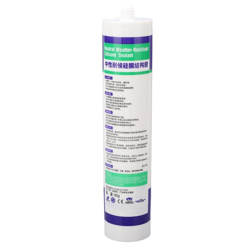 Silicone Sealant Waterproof Transparent Caulking Adhesive Cartridge RV Automotive Leak