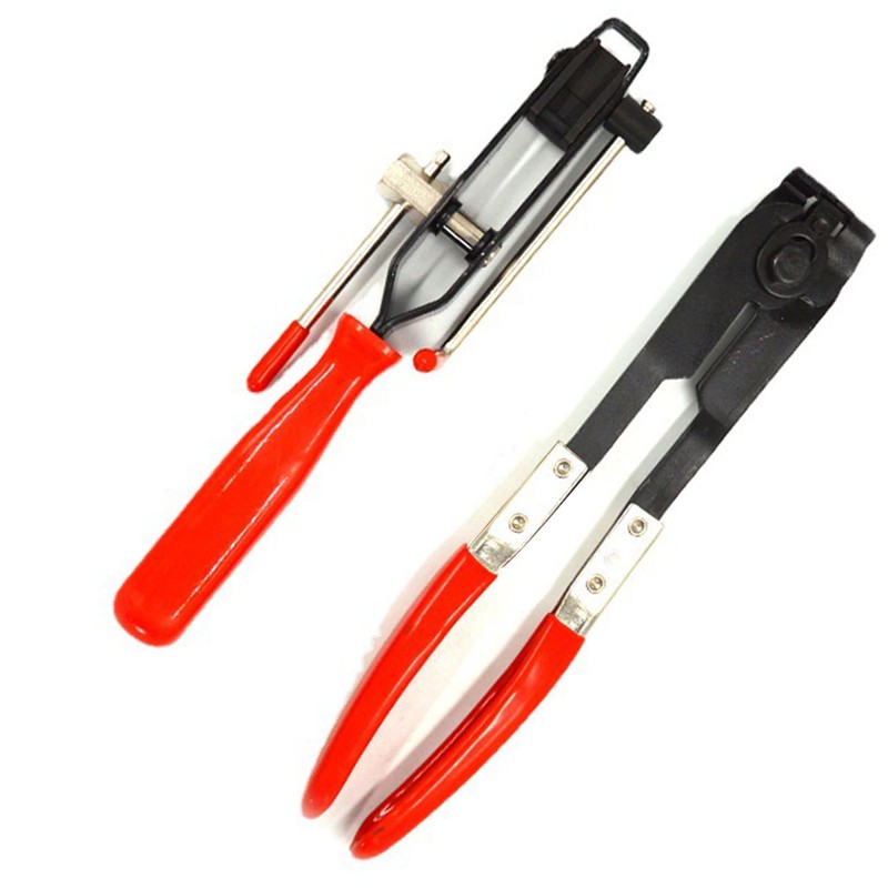 2Pcs CV Joint Clamp Set Banding Tool Connector Metal Ear