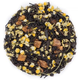 Molienda Sagrada, Té Negro Mango Vainilla, Infusión Artesanal con Base de Té Negro, Mango, 200 gramos