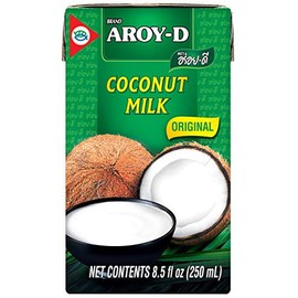 Aroy-D 100 Milk 8.5 Oz, Coconut, 1 Count, (Pack of 6) (Ven_FD39-193)