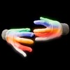 Fun Central G722 LED Light Up Rainbow Gloves