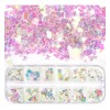 Teenitor Maquillaje Brillo Holográfico 12 Pzas Uñas Cabello Y Cuerpo