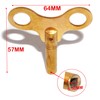 AEspares - Llave para cuerda de reloj, mecánico con manivela,