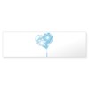 CafePress Melting Ice Heart 10"x3" Rectangle Vinyl Bumper Sticker Car