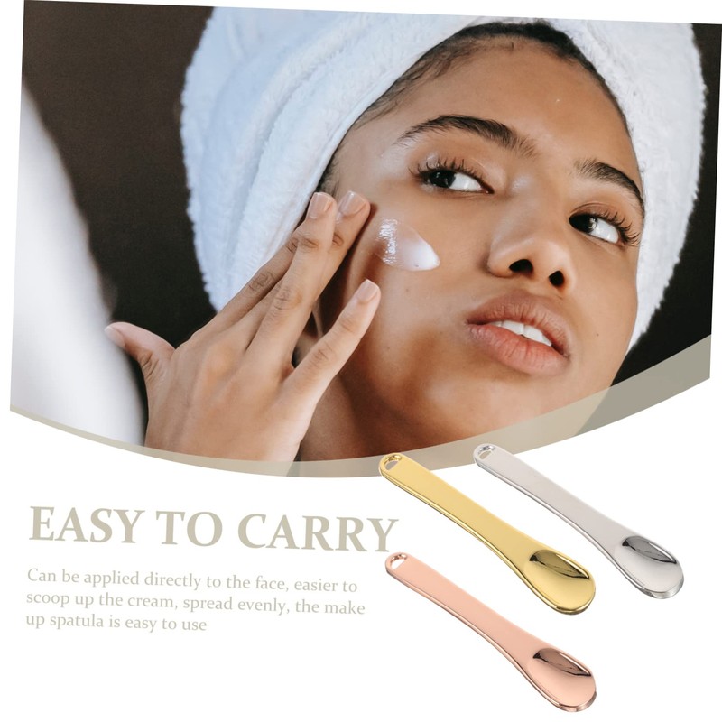 VILLFUL Makeup Scoop Spatula Set Mini Cosmetic Spatulas Skin Care