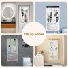 EMLTHORY Hanging Mesh Pockets, Mesh Shower Caddy Hanging Shower Curtain