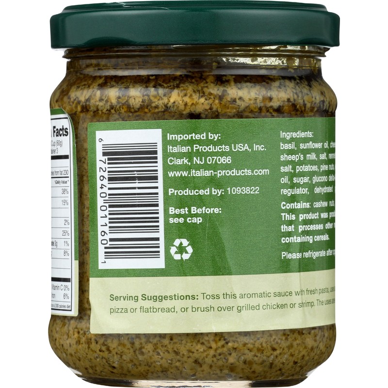 TRENTASETTE 37 Genovese Pesto, 6.3 OZ