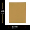 Dura-Gold Premium 9" x 11" Gold Sandpaper Sheets, 1000 Grit