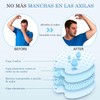 100 Pcs Parches Antitranspirantes para Axilas, Almohadillas Absorbentes de Sudor,