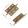 sourcing map 2Pcs 2 x 0.91 Inch Door Hinge Solid