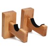 TOBWOLF 2PCS Baseball Bat Wall Mount Display Rack, Horizontal Display