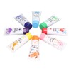 8PCS Finger Paints Safe Washable DIY Kids Finger Paints for
