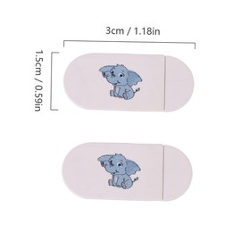 CIYODO 2pcs Webcam Cover Slide for Laptop Sliding Mechanism Privacy Cover for Thin Portable