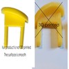 Yellow Safety Switch Key Compatible with Craftsman Radial Arm Jointer