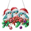 Christmas Diamond Art Hanging Kits for Adults, Birds Diamond Painting