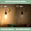 MMBGJKG Flame Tip Chandelier Light Bulb， 60W E12 Candelabra Base,Candle