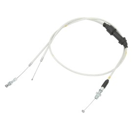 Motorcycle Dual Throttle Cable Better Performance High Strength for CG150CC 200CC 250CC Engine