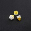 EMSea 50Pcs Car Door Panel Moulding Clips Retainers Plastic Trim