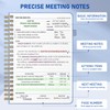 WEMATE Simplified Meeting Notebook for Work with Action Items 200